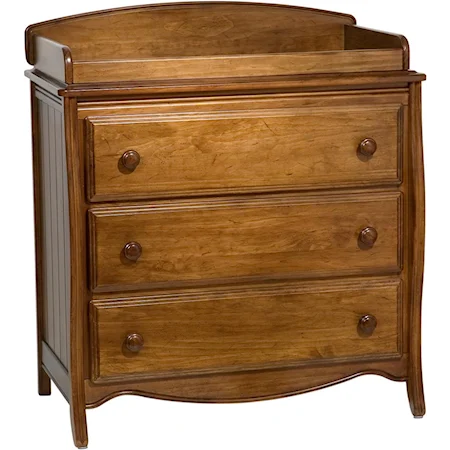 3 Drawer Chest With Changing Station Kit